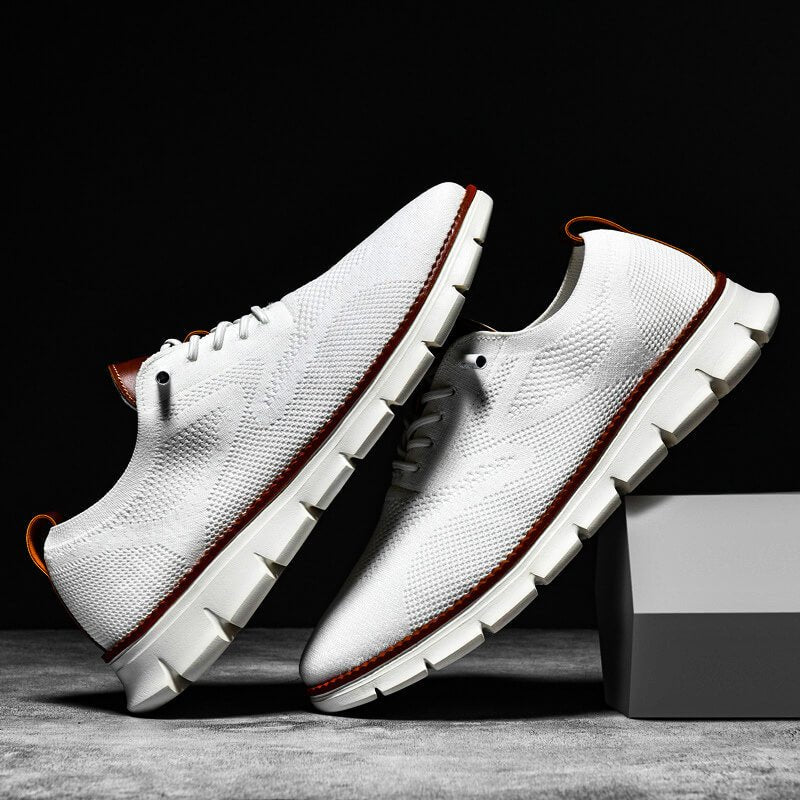 Oliver Breathable Oxford Sneakers  - By Qivii