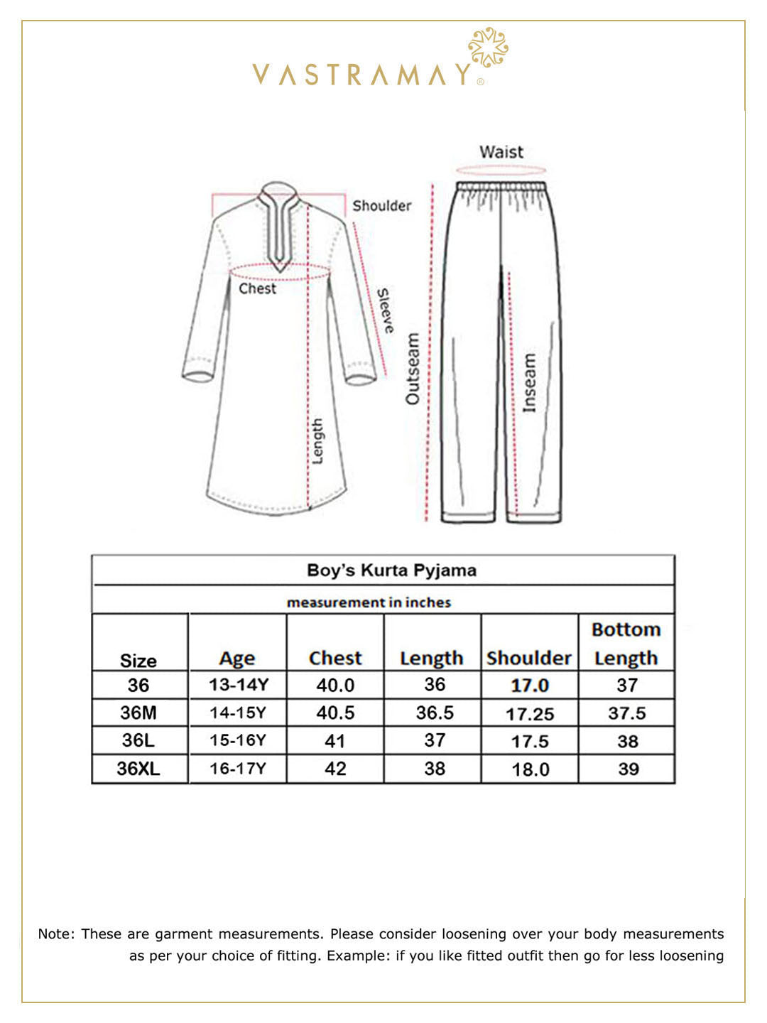 VASTRAMAY Boys Grey Color Embroidered Kurta Pyjama Set