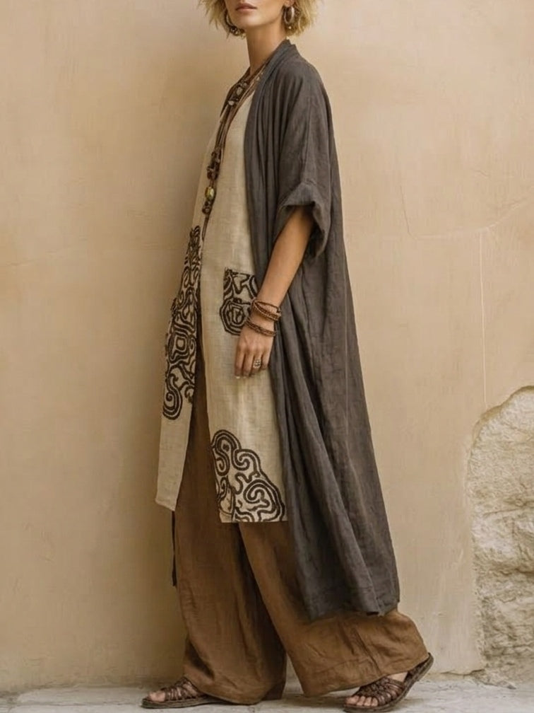 Suzanne | Boho Wide Leg Summer Set by Qivii