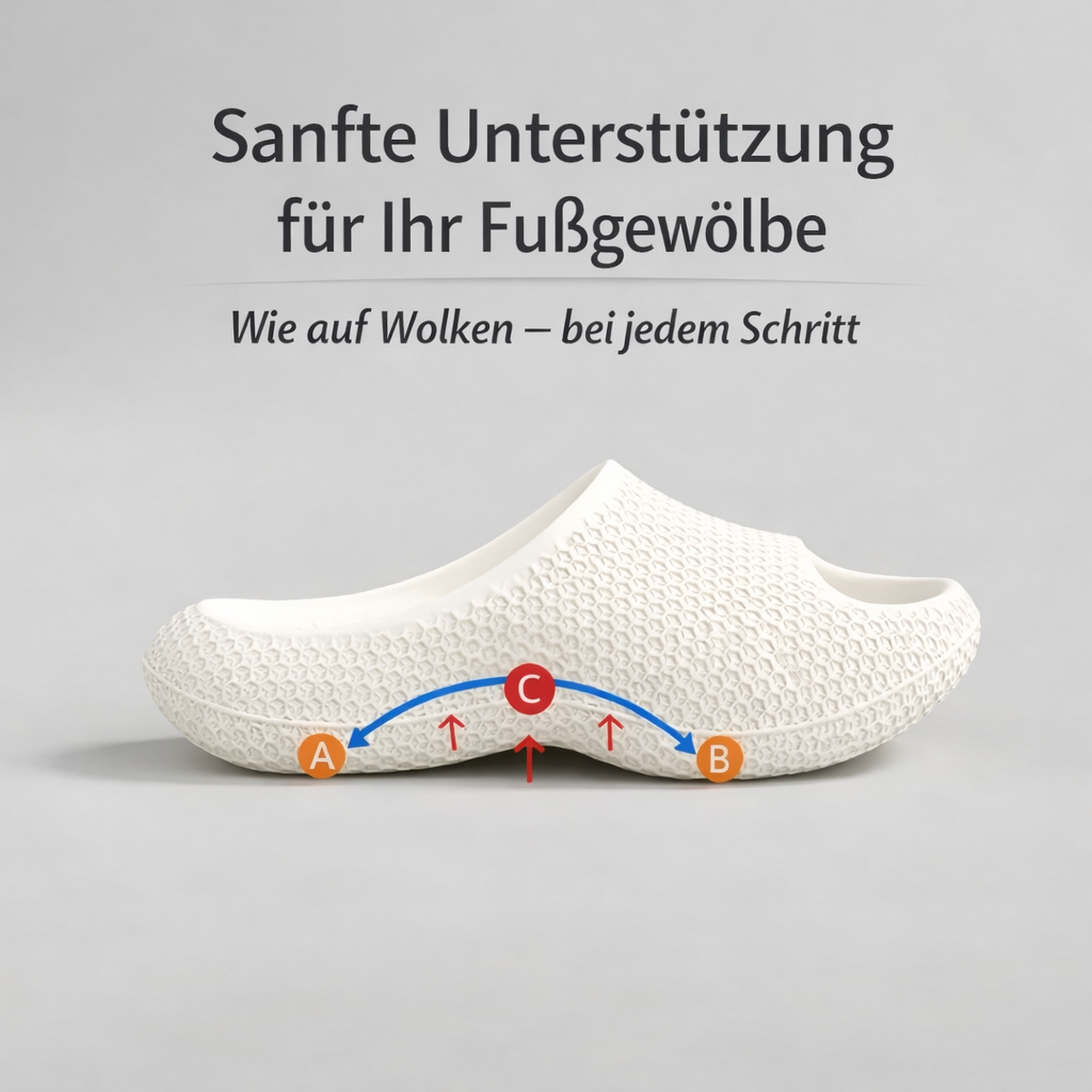 Claudia – Orthopädische Komfort-Clogs  - By Qivii