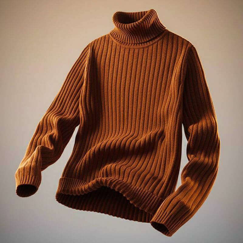 Colton Prestige Wool Turtleneck  - By Qivii