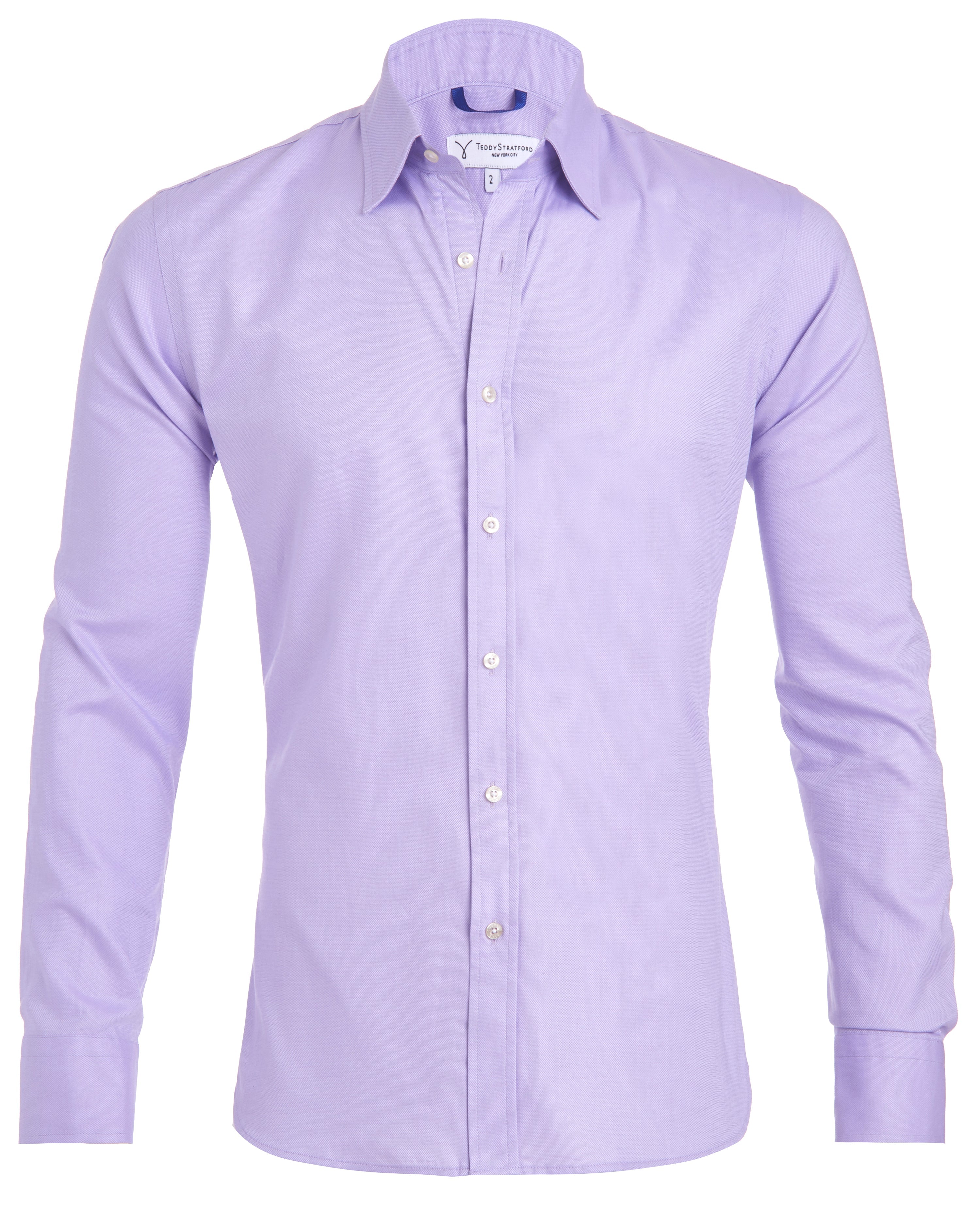 Desmond | Heren Fitted Zip-Up Shirt  - By Qivii