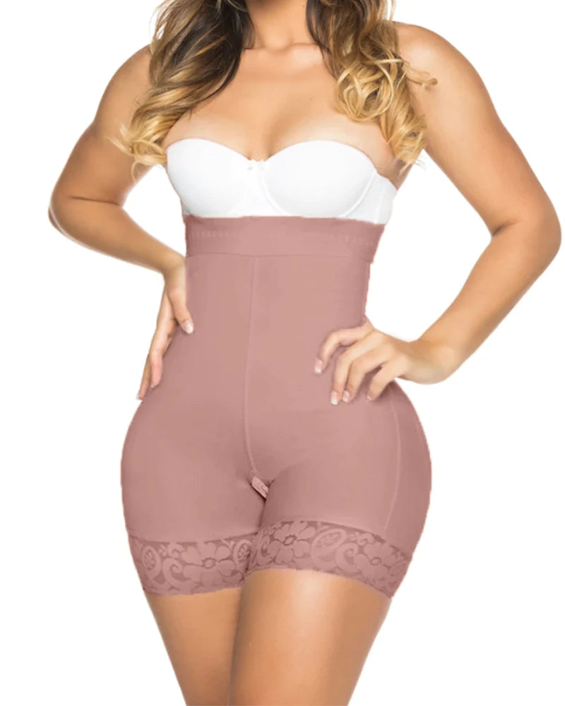 Shapshe® Butt Lifter Double Compression Shorts Tummy Control Shapewear  - By Qivii