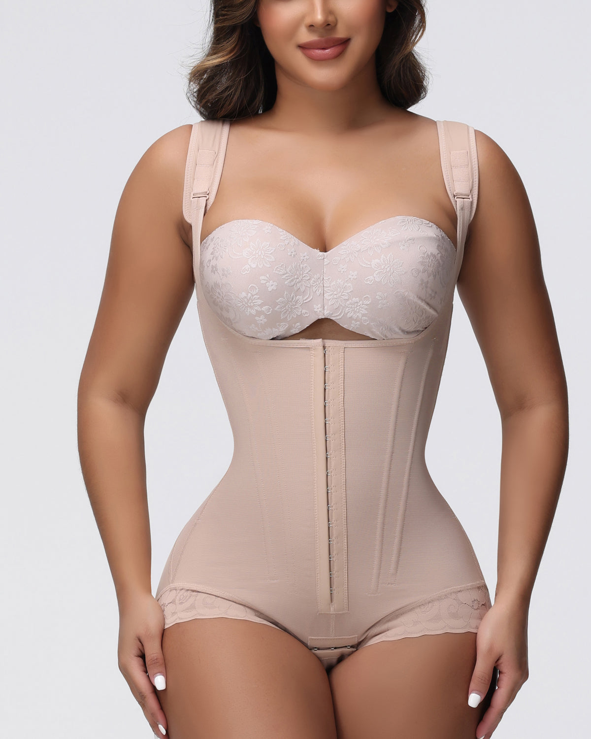 Shapshe® Fajas Colombianas Steel Bone Postpartum Post Surgery Corset Shapewear  - By Qivii