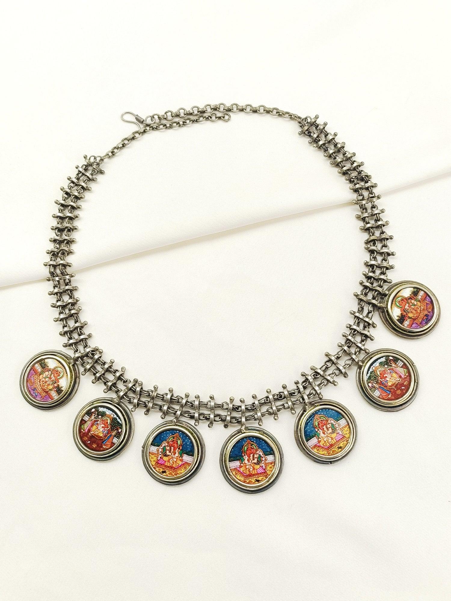 Divine Multi Colour Men's Neckpiece