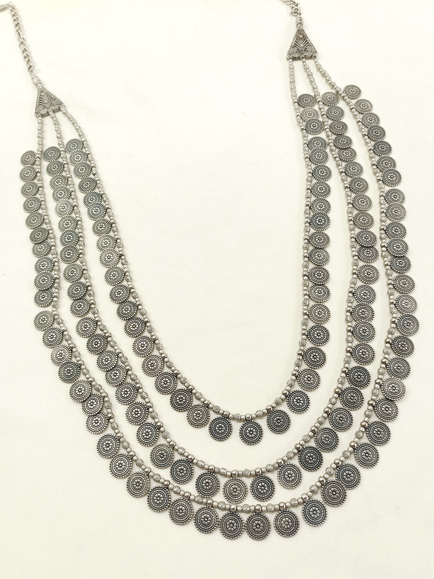 Diantha Plain Oxidized Waist Belt