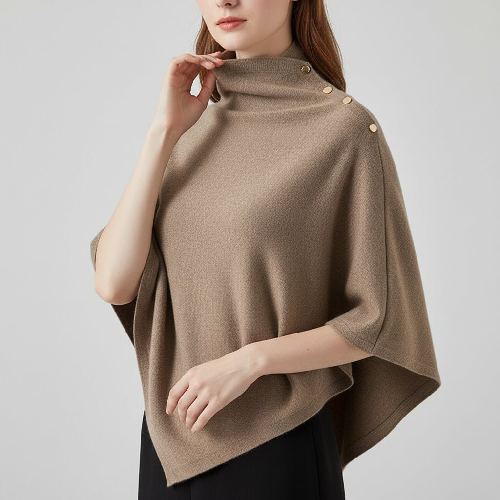 Elena Luxe Merino Shawl  - By Qivii