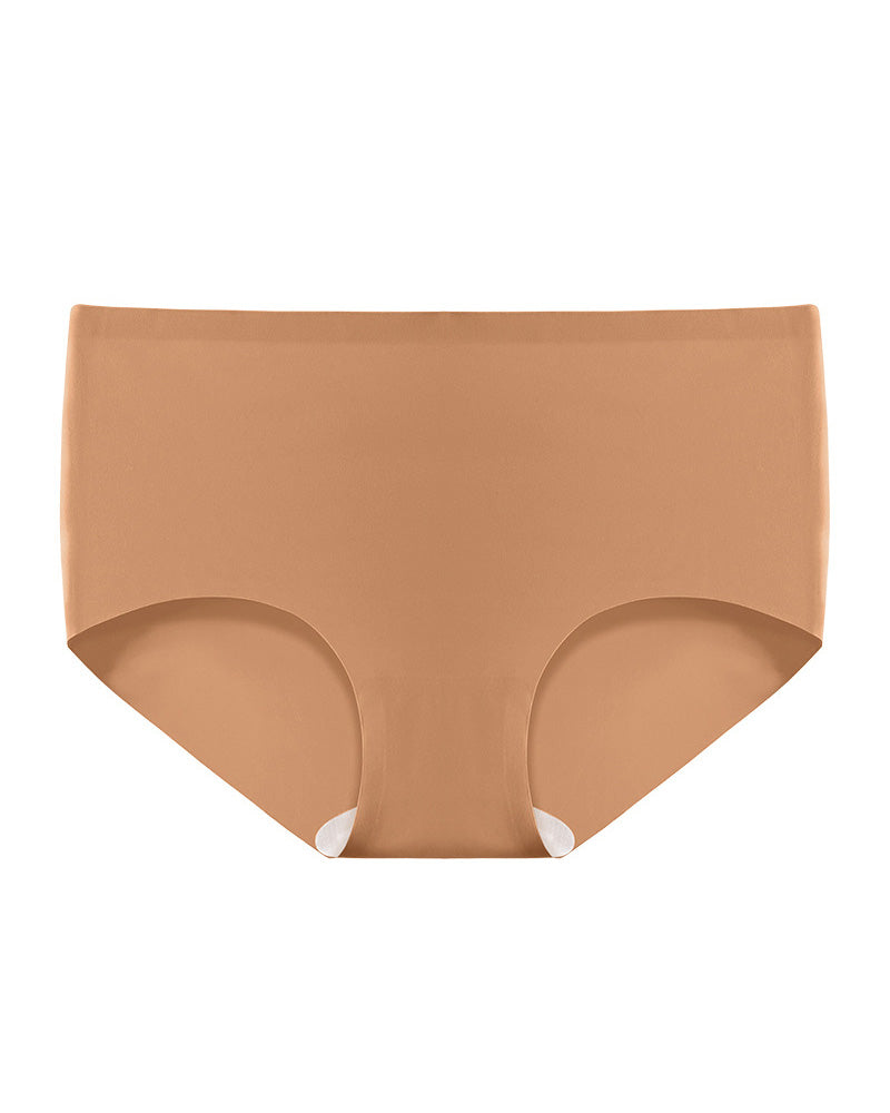 Seamless Mid-waist Stretch Antibacterial Skin-Friendly Underwear  - By Qivii