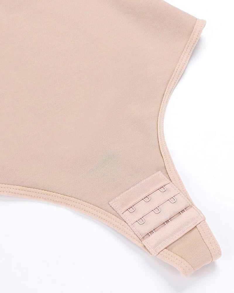 Seamless Tummy Control Bodysuit Butt Lifter Thong Backless Body Shaper  - By Qivii