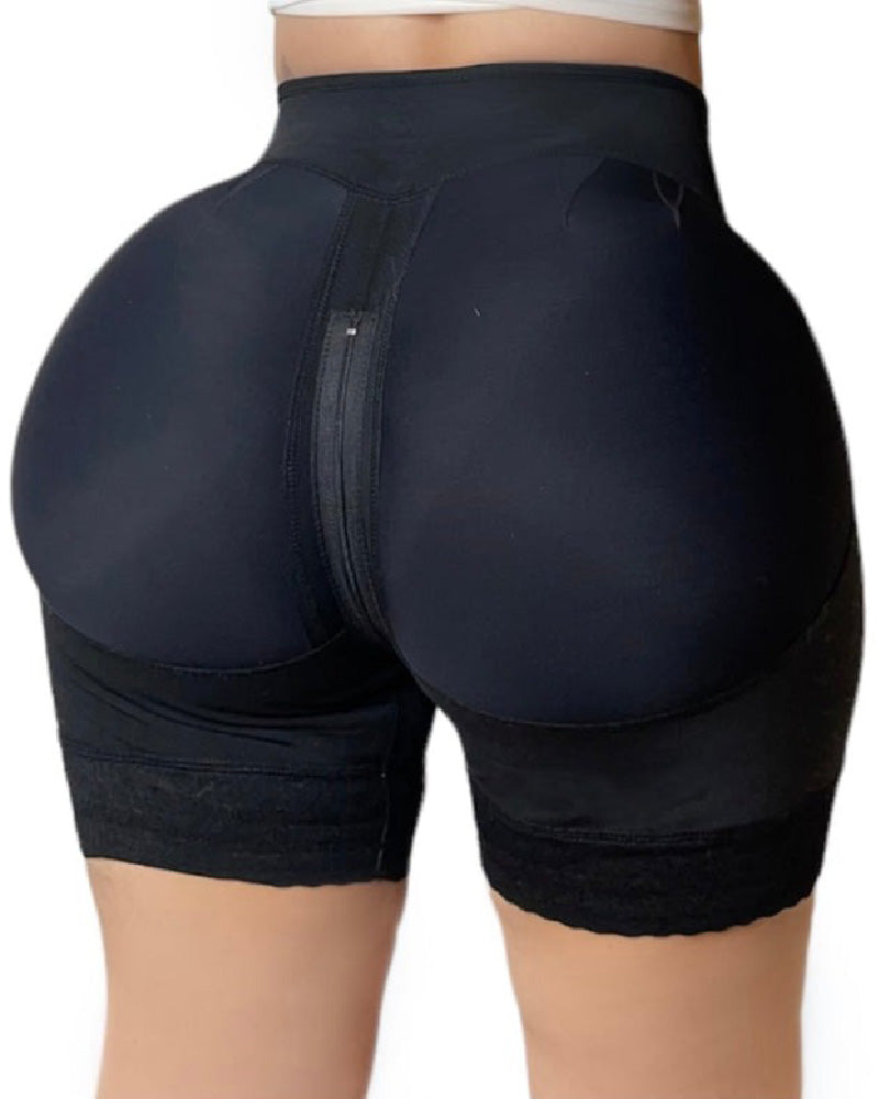 Shapshe® Women's Low Rise Invisible BBL Shapewear Shorts Tummy Control Faja Shorts  - By Qivii
