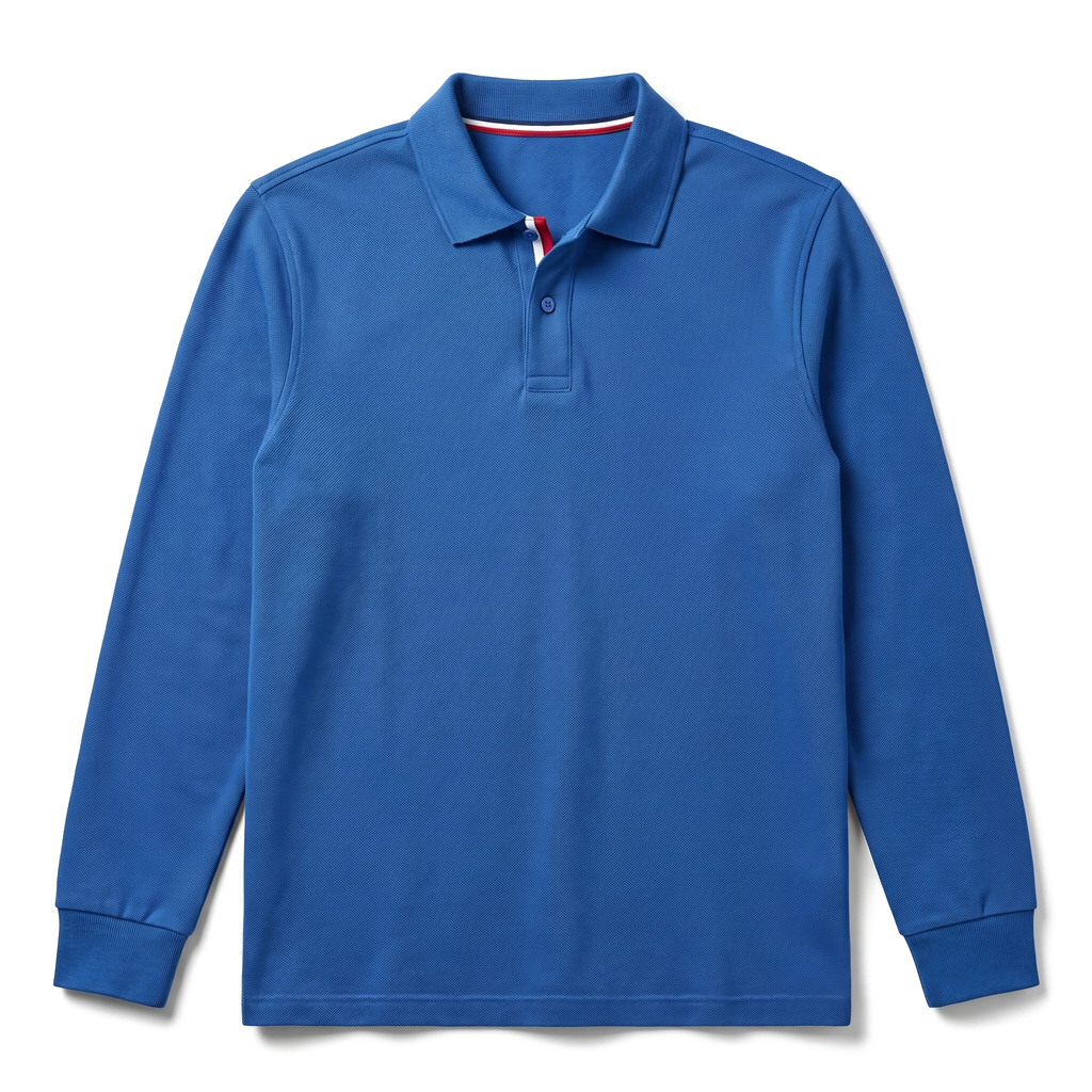 Aaron Long-Sleeve Polo