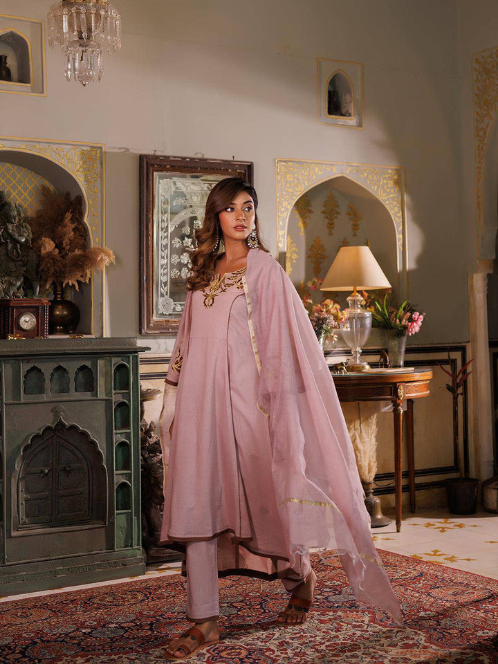 Adobe Rose Kurta Set - qivii