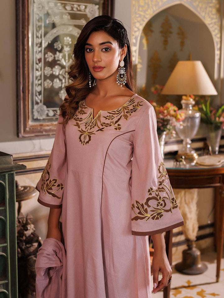 Adobe Rose Kurta Set - qivii