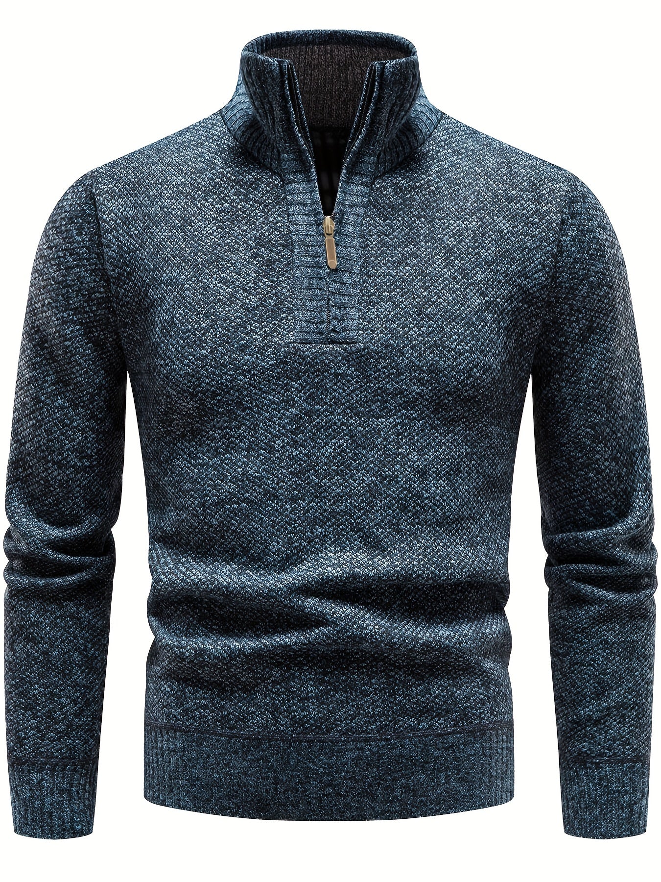 Ethan™ - Stijlvolle Casual Half-Zip Trui  - By Qivii