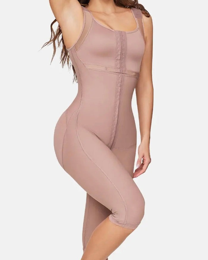 Shapshe® Double Compression Tummy Control Shapewear Faja With Bra  - By Qivii