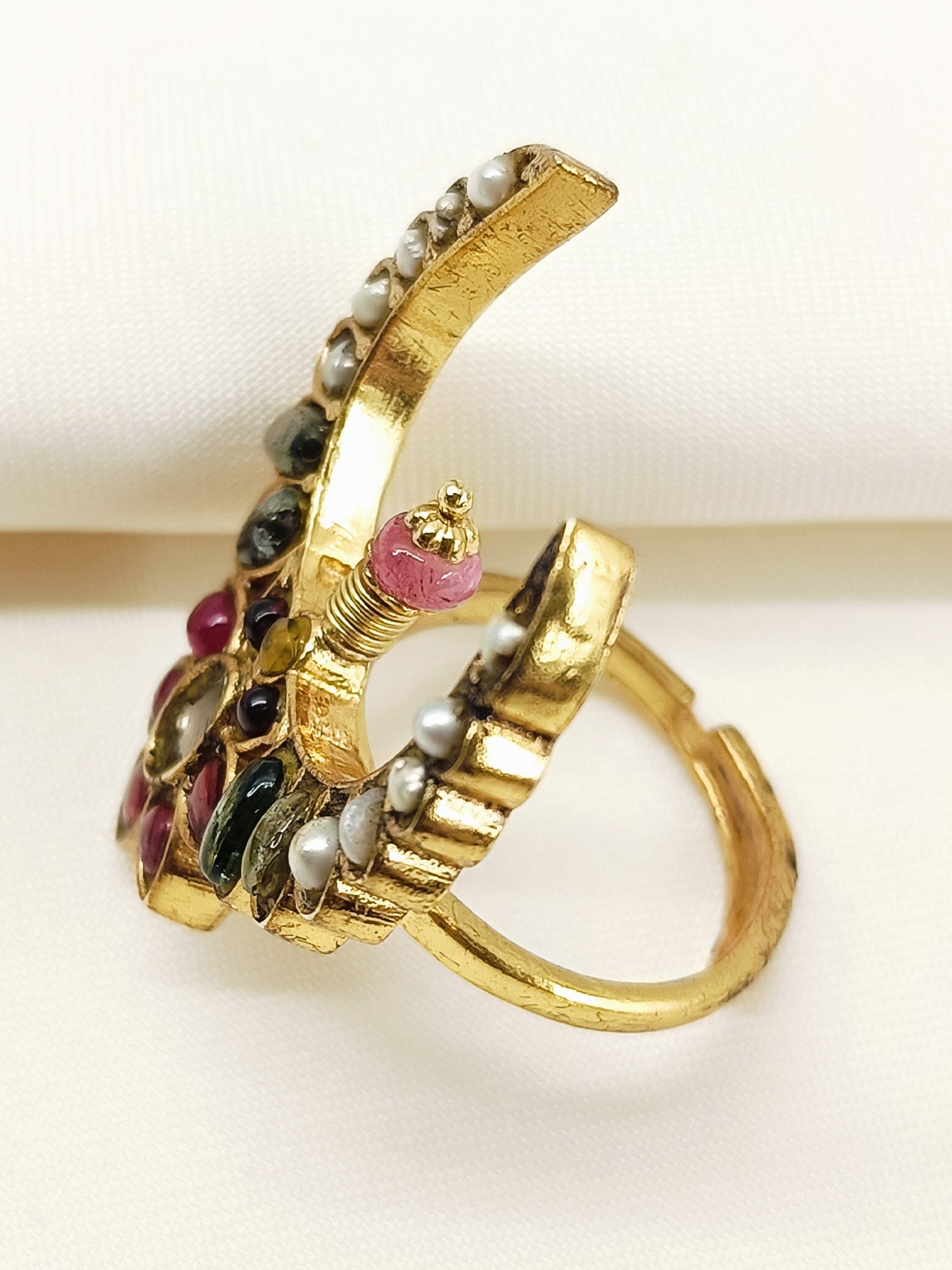 Araceli Ruby 92.5 Silver Finger Ring