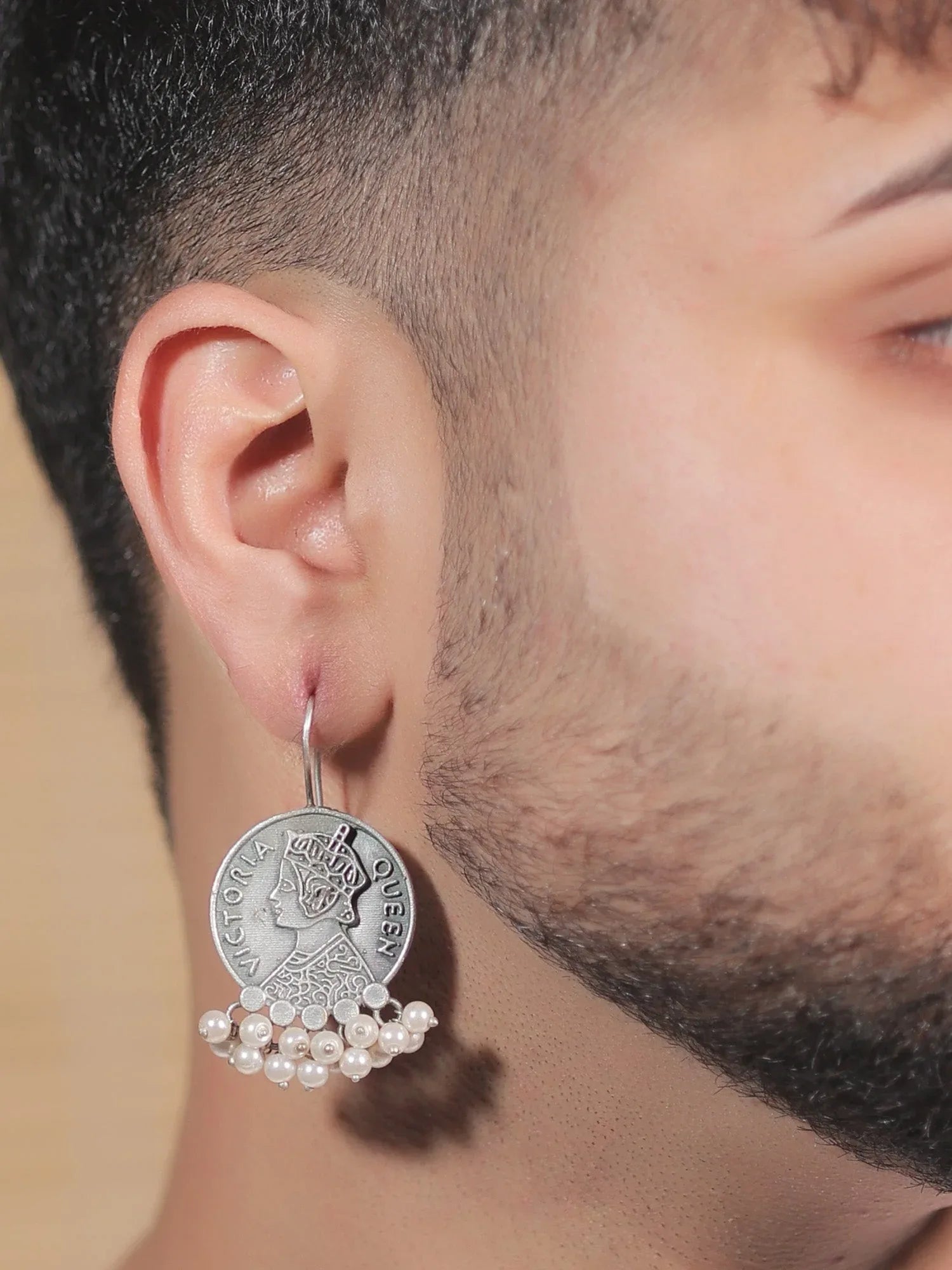 Sheetal Plain Oxidized Earring