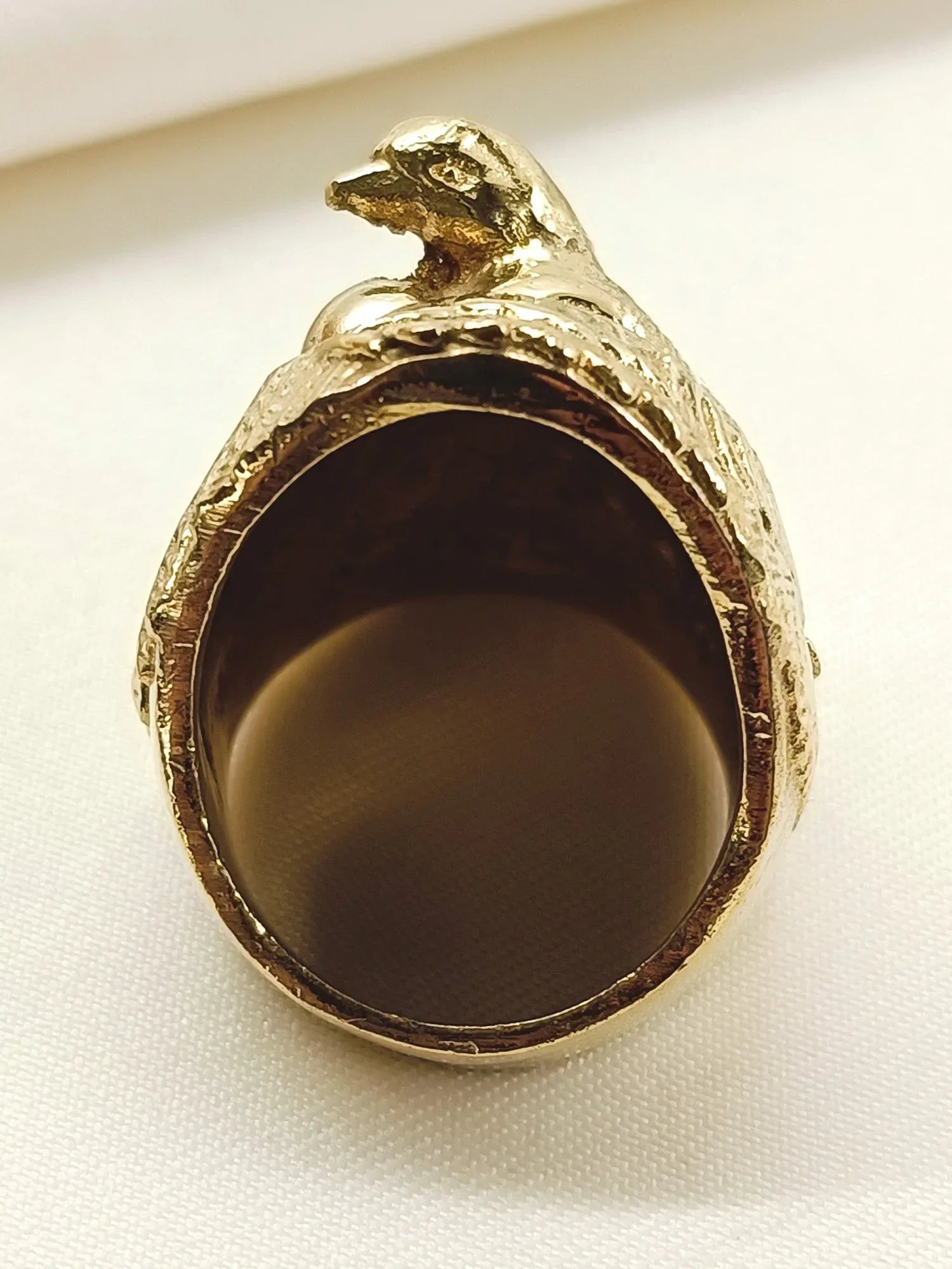 Leena Golden Western Finger Ring