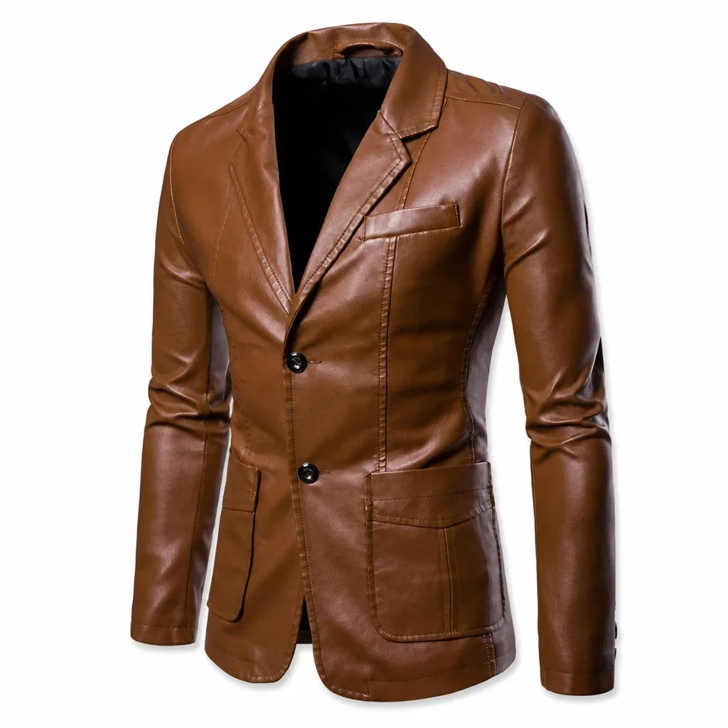 Alaric | Mens Fall Leather Jacket