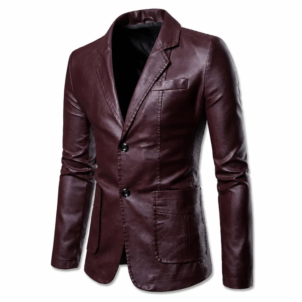 Alaric | Mens Fall Leather Jacket
