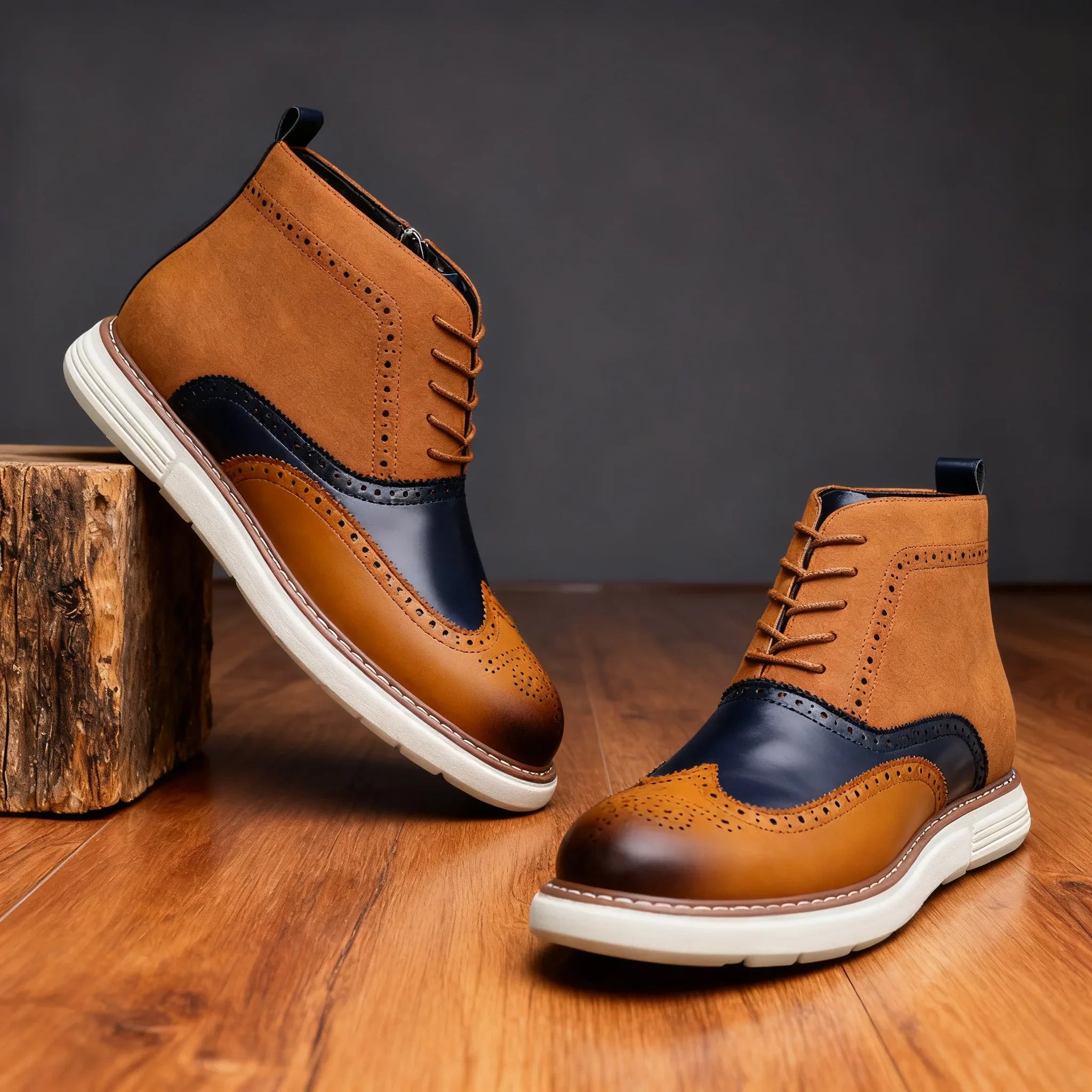 Aldwin | Men's Fall Leather Ankle Boots
