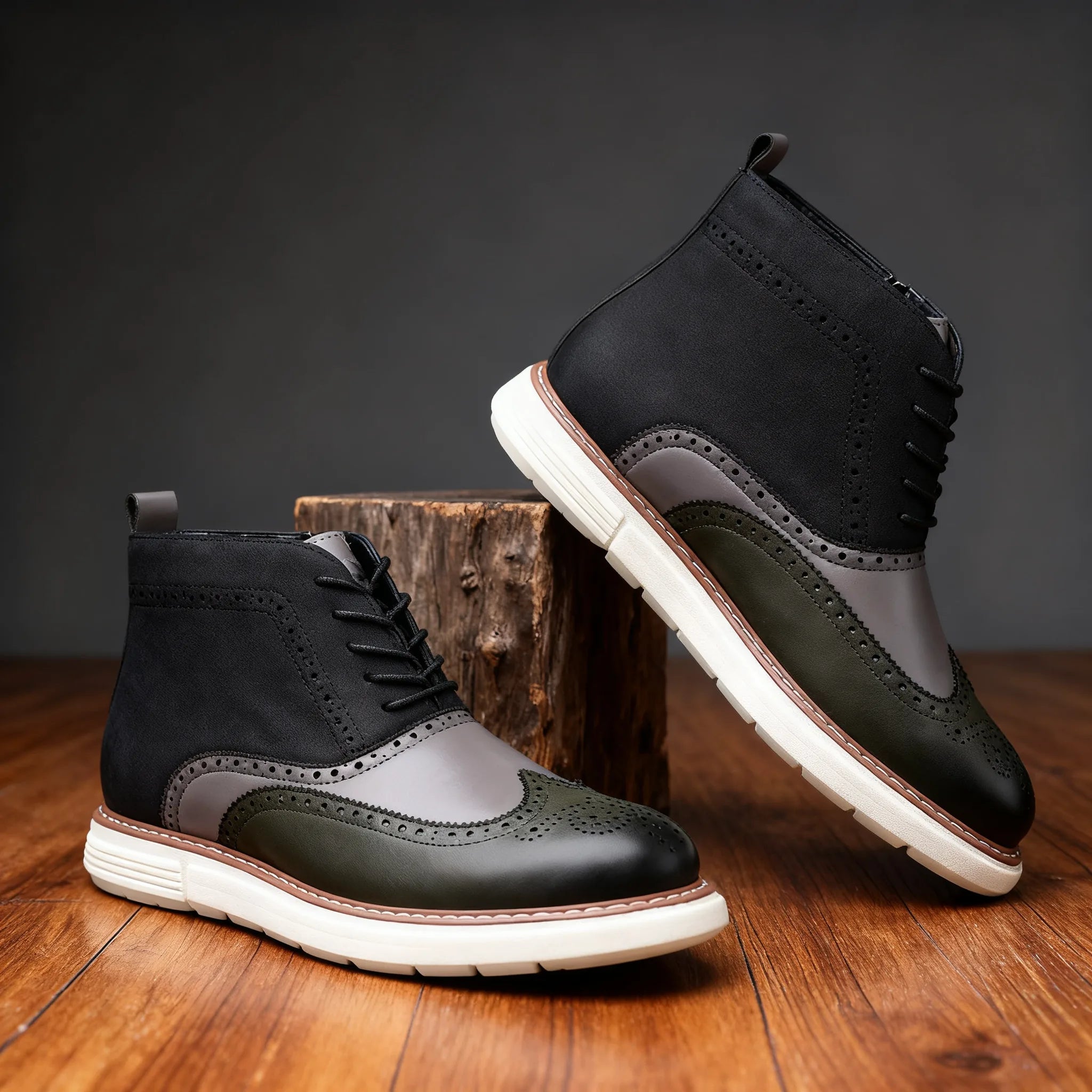 Aldwin | Men's Fall Leather Ankle Boots
