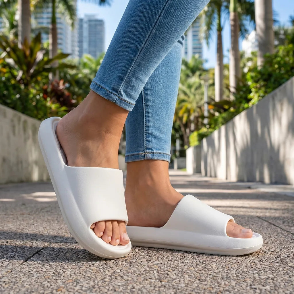 Aleesha Thick Sole Slides