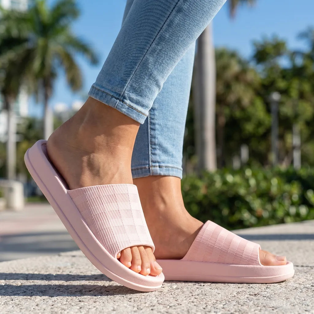 Aleesha Thick Sole Slides