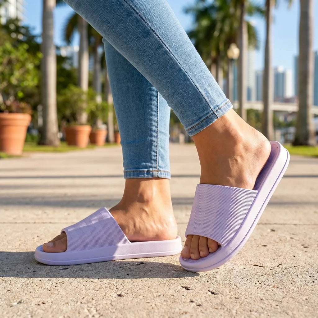 Aleesha Thick Sole Slides