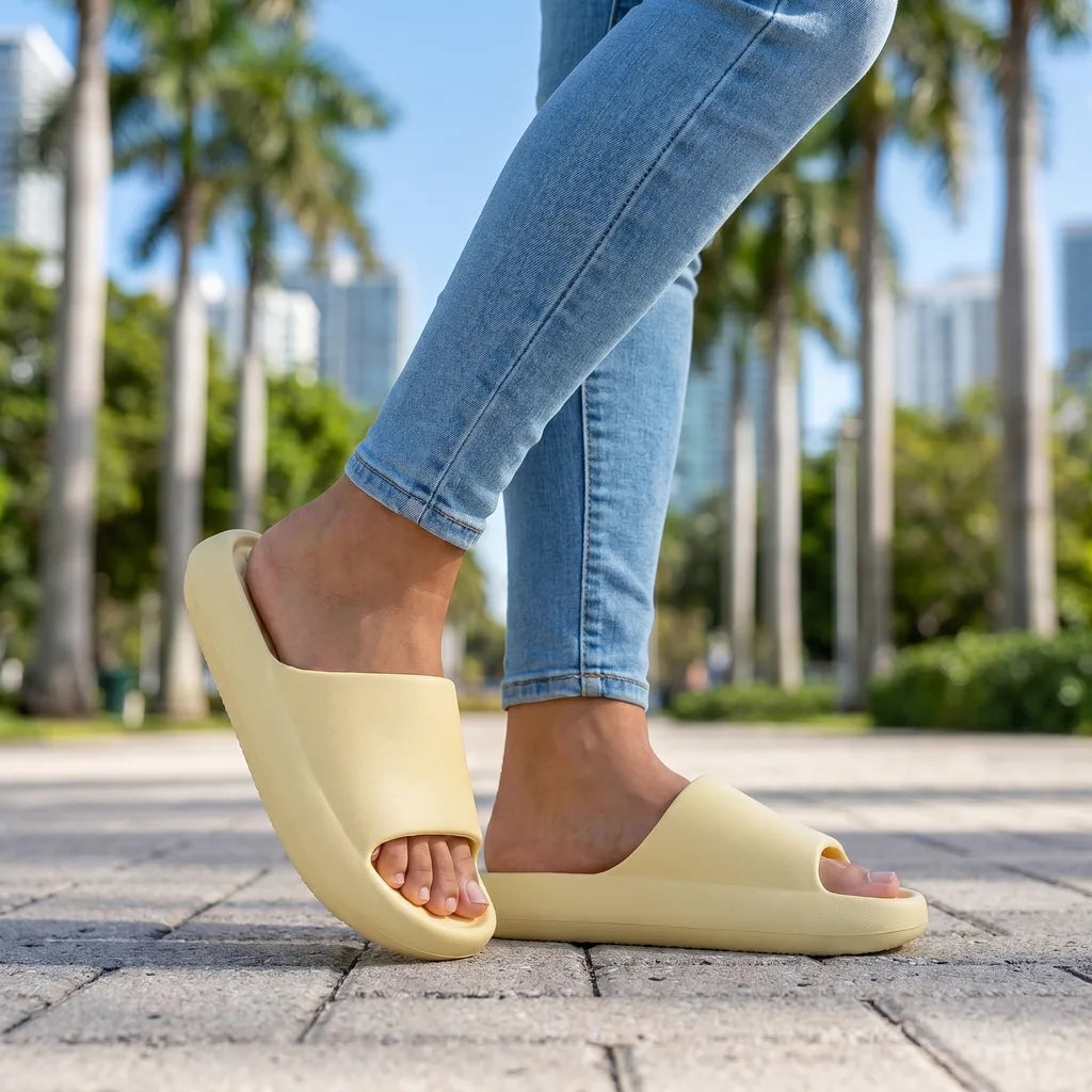 Aleesha Thick Sole Slides