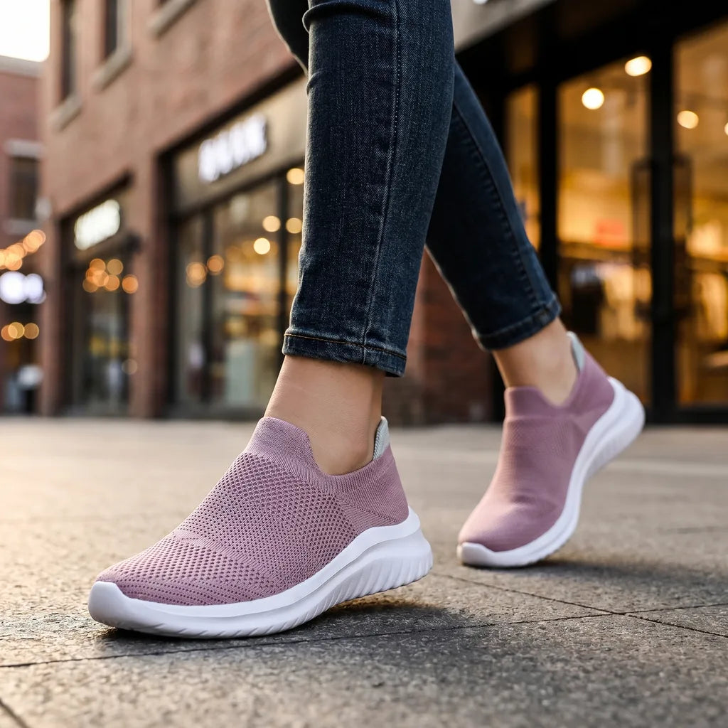 Alex Mesh Knit Trainers