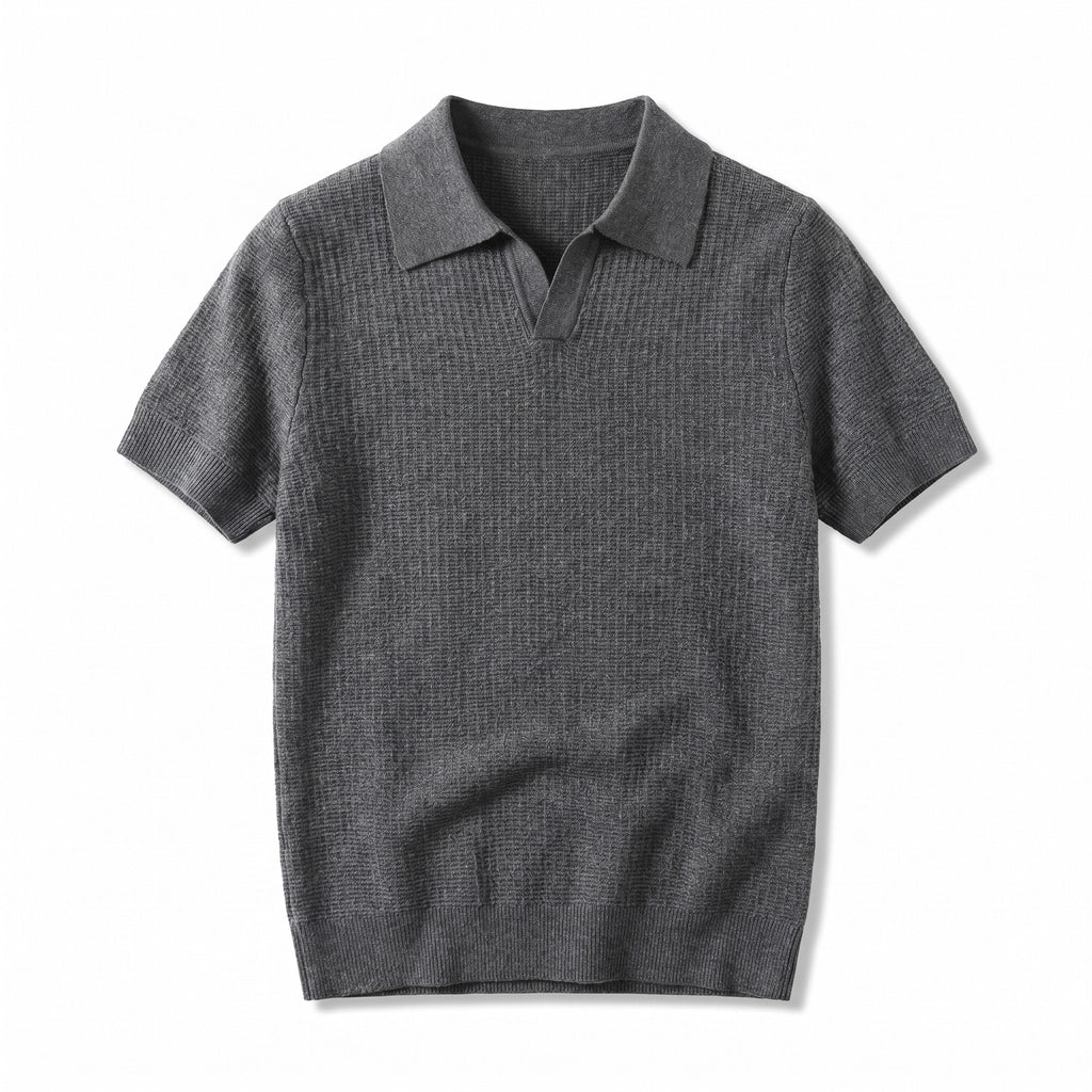 Andre Pleated Polo