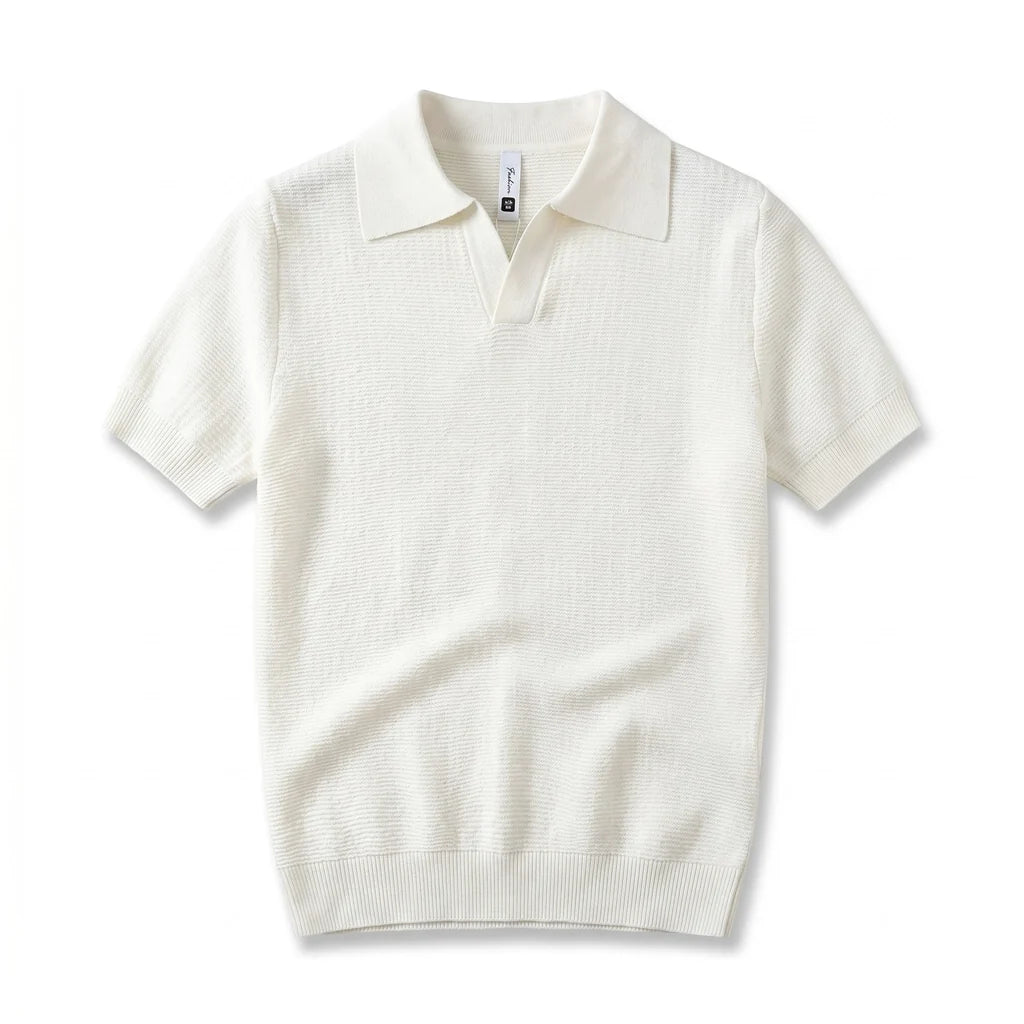 Andre Pleated Polo