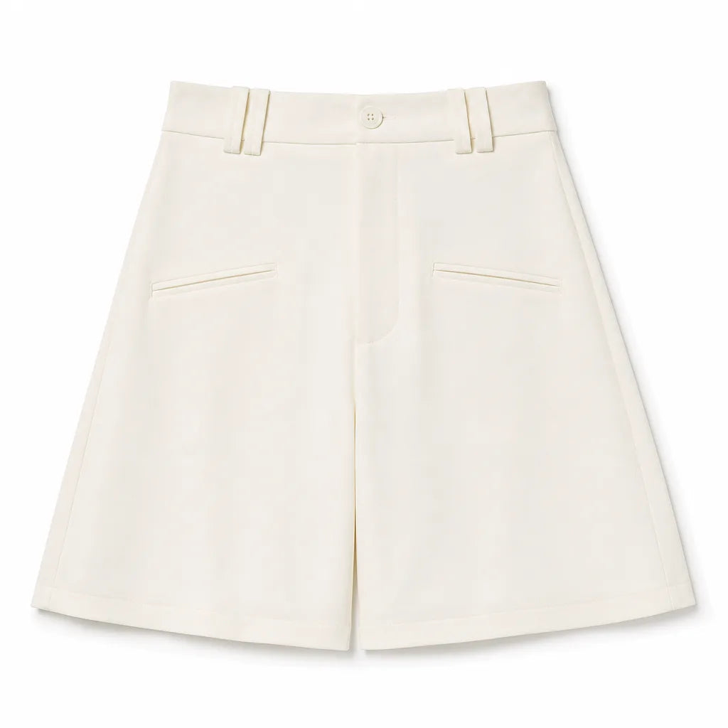 Angeline High-Waist Shorts