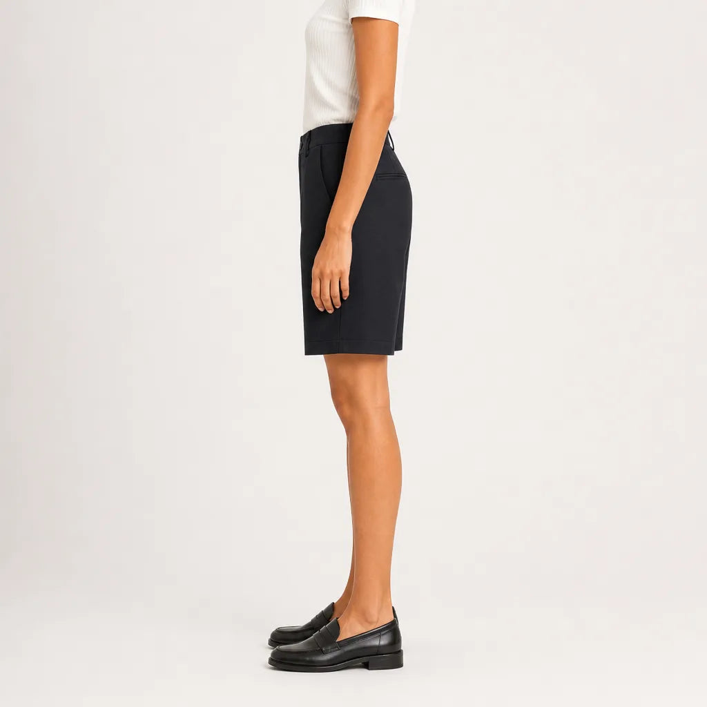 Angeline High-Waist Shorts
