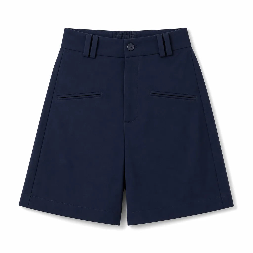 Angeline High-Waist Shorts