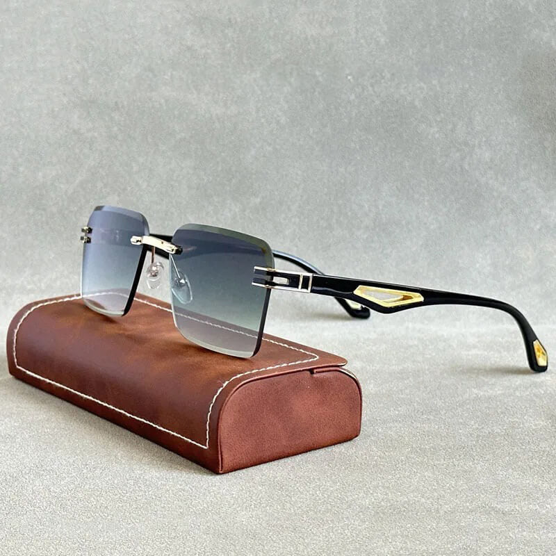 Bermuda Rimless Shades  - By Qivii