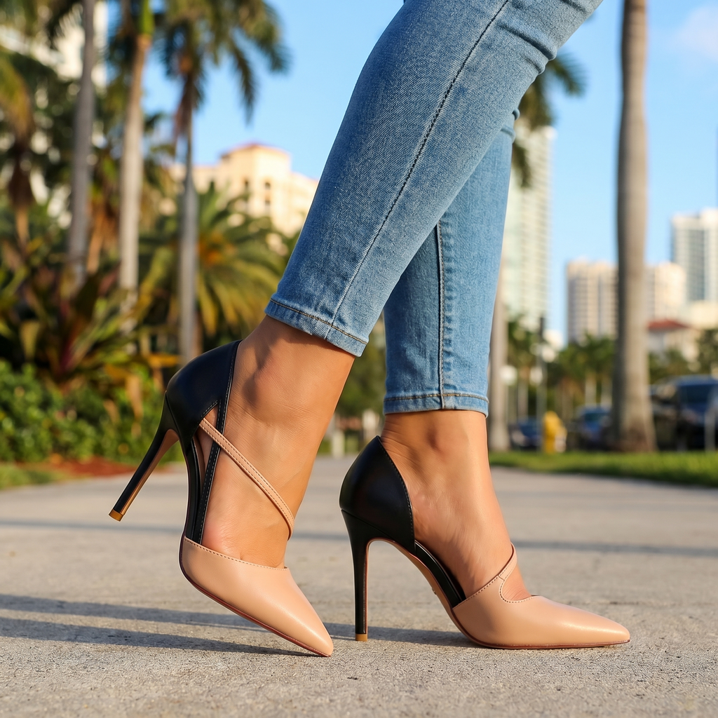 Alina Cut-Out Pumps