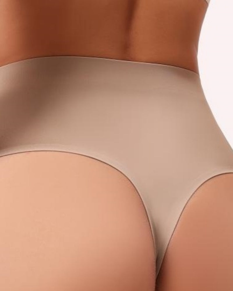 Women's Seamless Mid-Rise Shaping Thong  - By Qivii