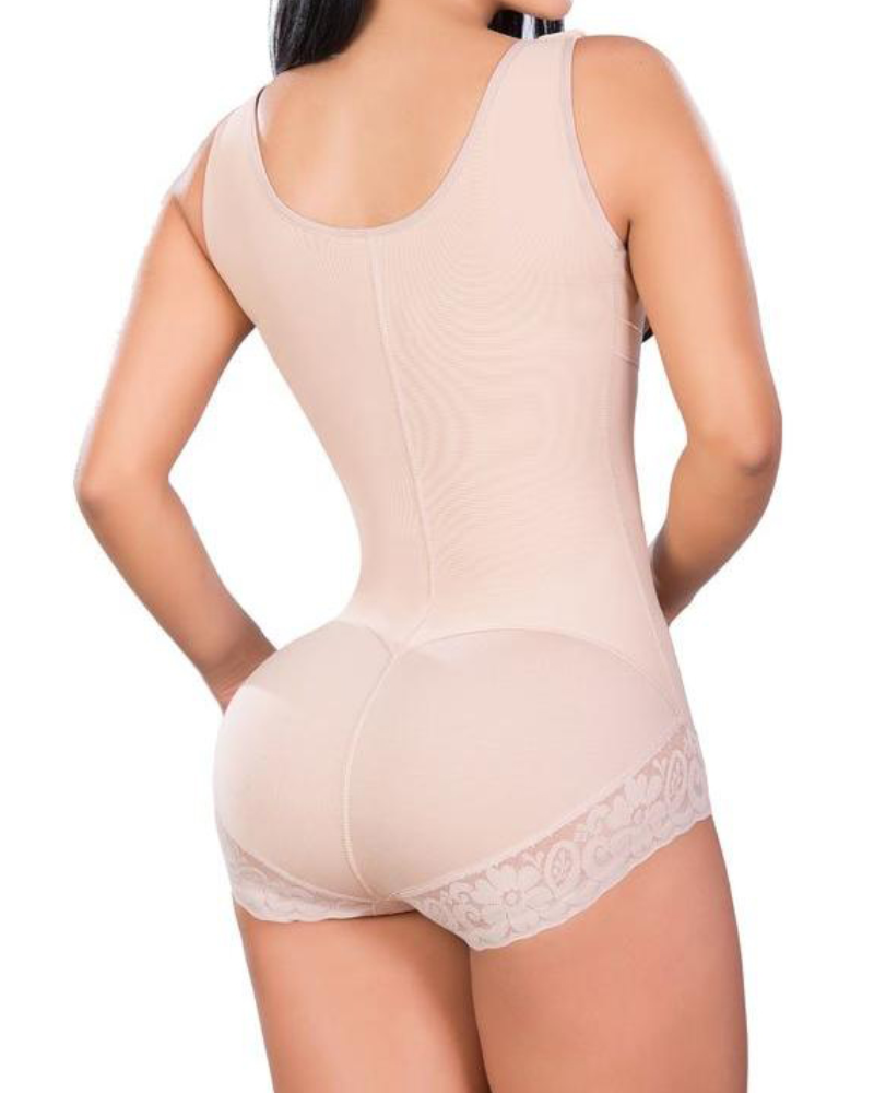 Shapshe® High Back Thick Straps Body Shaper compression Panty- High Compression Line  - By Qivii