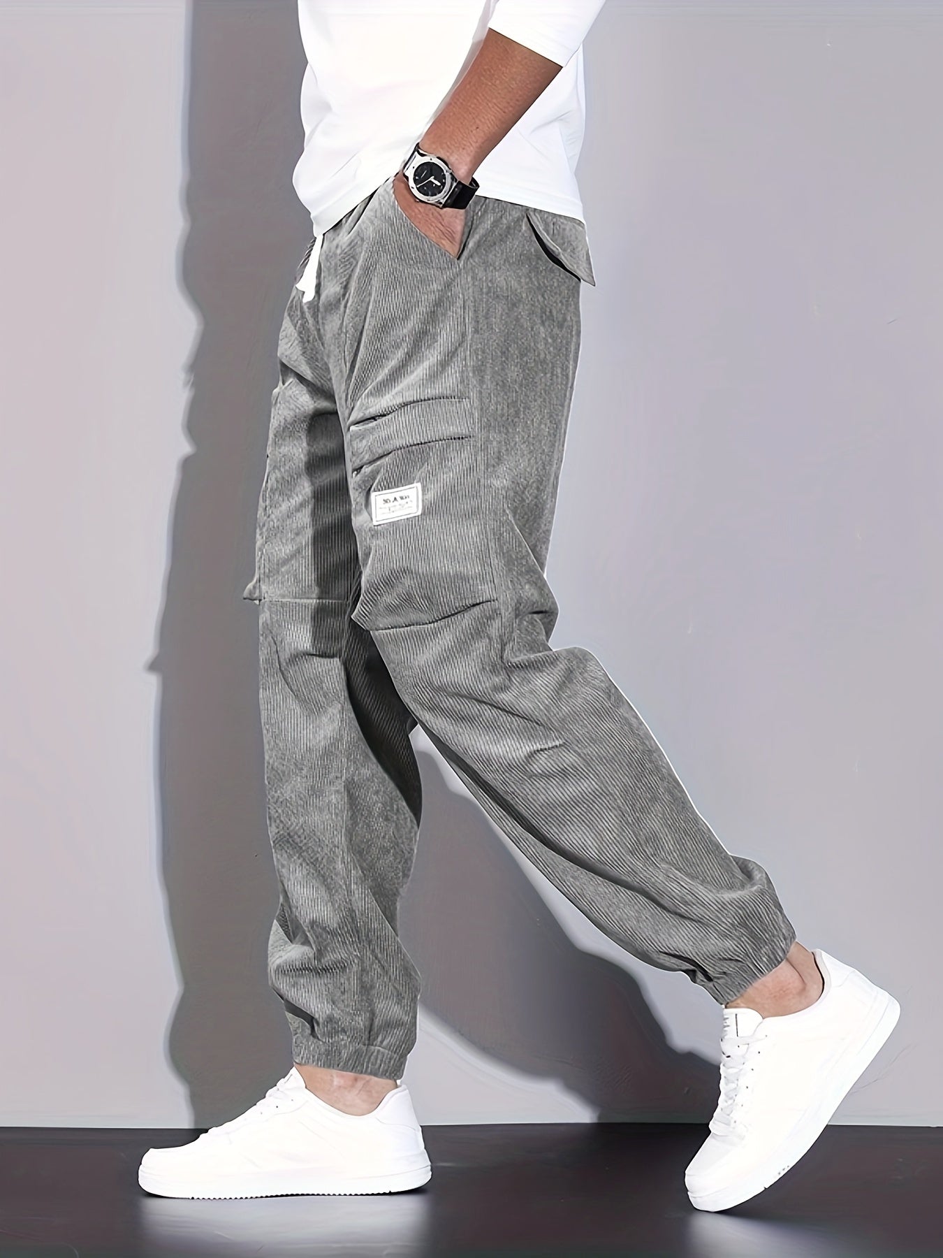 Rossi Roma | CORDUROY CARGO BROEK  - By Qivii