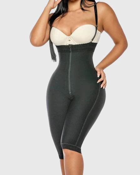 Shapshe® Slimming Thigh High Waist Shorts Body Shaper With Zipper  - By Qivii