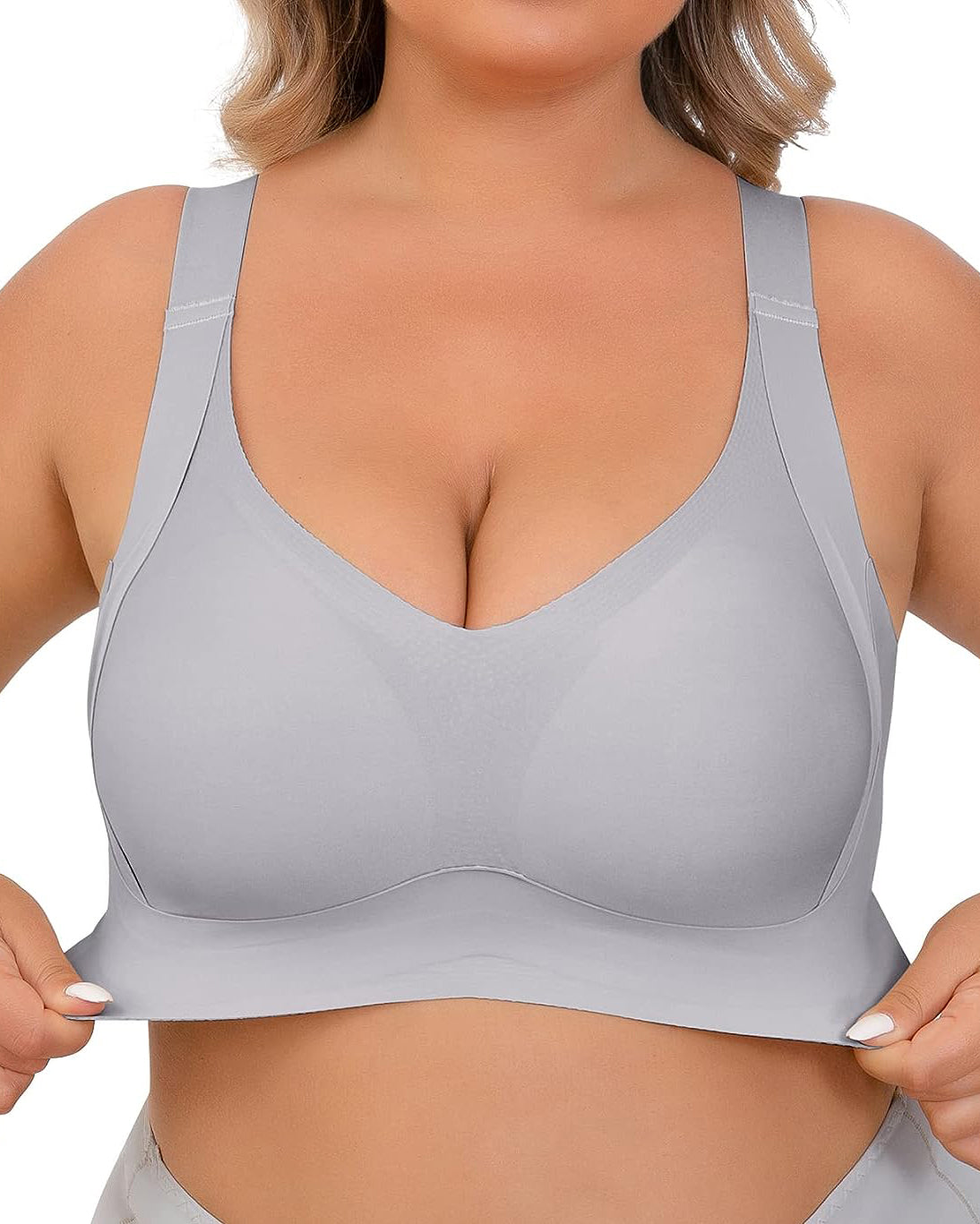 Daily Comfort Wireless Shaper Bra Smooth Full Coverage Support Bra  - By Qivii