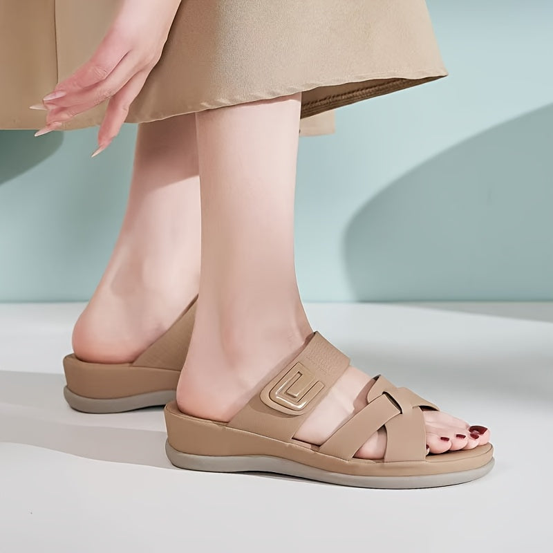 Iris – Bequeme Sommer-Slipper mit modernem Design  - By Qivii