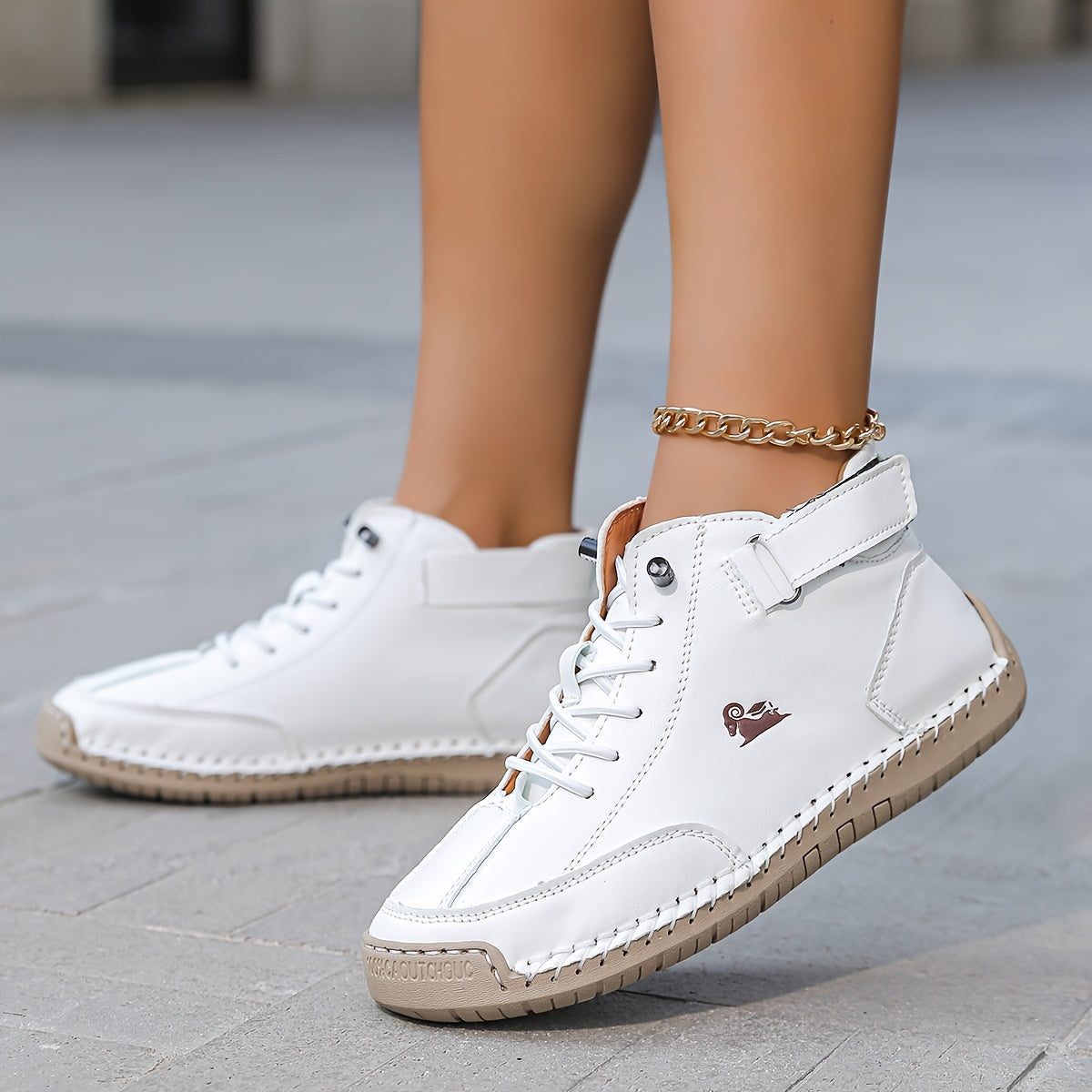 Lola - Knöchelhoher Komfort-Sneaker  - By Qivii