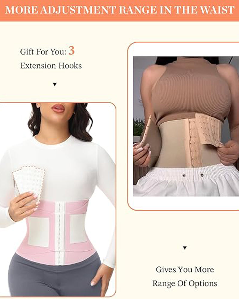 Hourglass Waist Trainer with Firm Support  - By Qivii