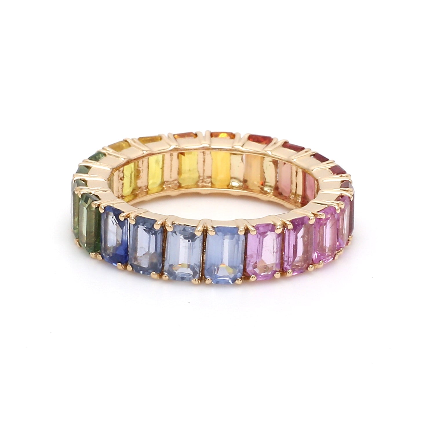 New York Rainbow Sapphire Ring - qivii