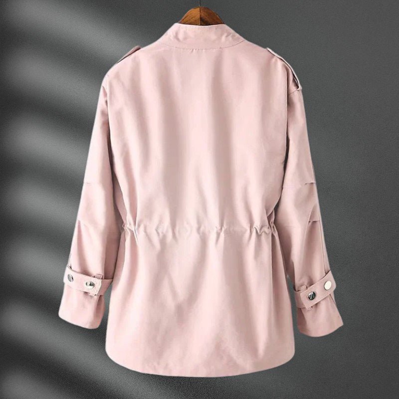 Hannah Waist Slimming Windbreaker  - By Qivii