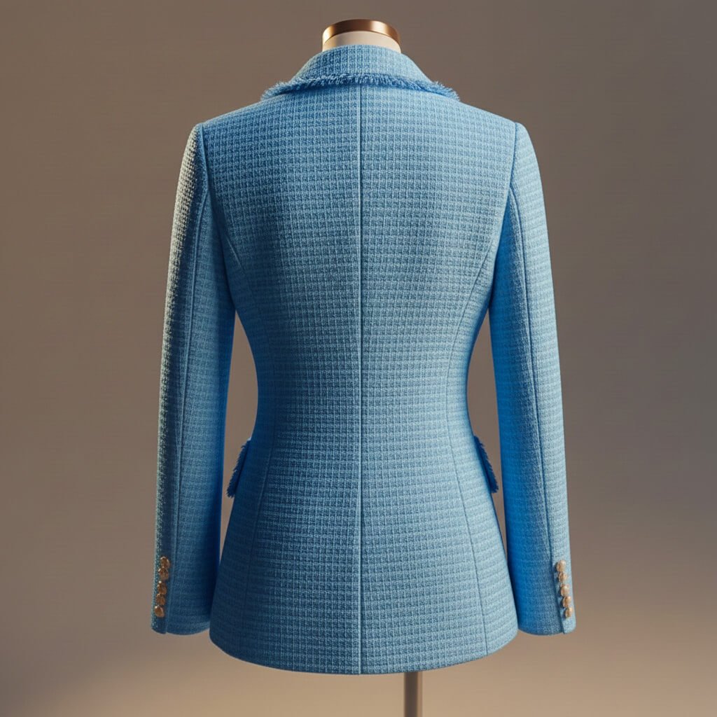 Avery Couture Boucle Blazer  - By Qivii