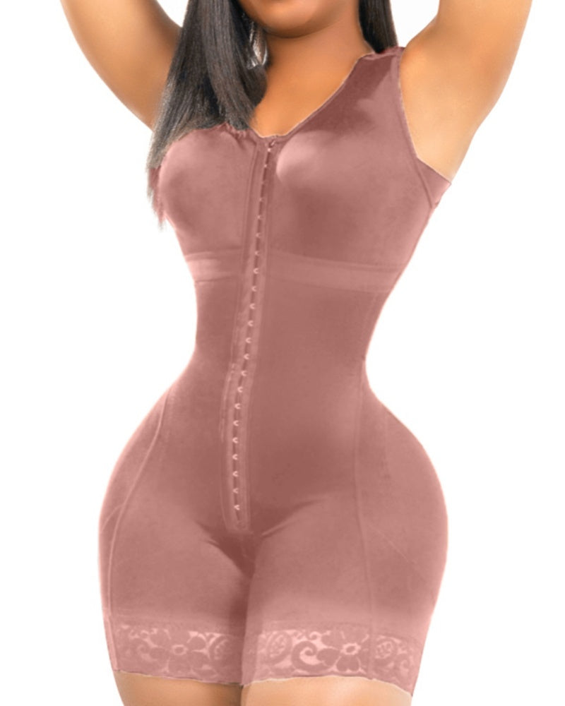 Shapshe® Compression Double Full Body Stage 2 Faja With Bra Shapewear  - By Qivii